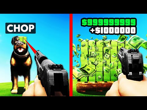 Everything I SHOOT Becomes MONEY In GTA 5