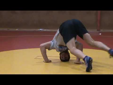 Kirk White Wrestling Technique 11.6 Around the World Neck Bridge Drill