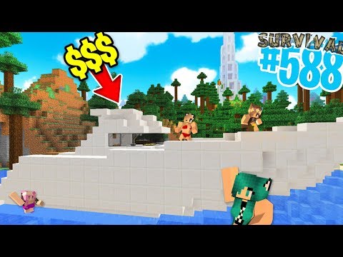 ESTATE IN MINECRAFT! YACHT DA 1.000.000 € - Minecraft ITA - Survival 1.14 #588