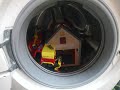 Experiment Fireman Sam In A Washing Machine Centrafuge