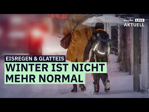 Black ice in Central Germany – why the winter chaos is exceptional | MDR AKTUELL live