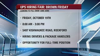 UPS hiring event