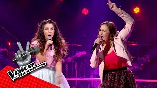 Sima en Monika zingen 'Chained To The Rhythm' | The Battles | The Voice van Vlaanderen | VTM