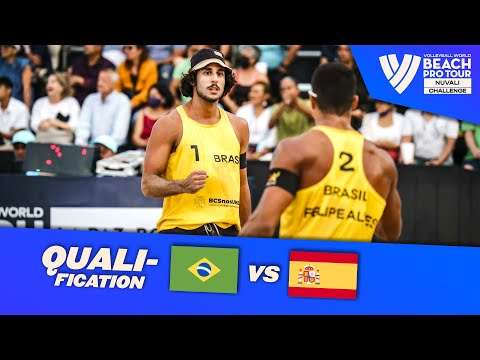 Gabriel/Felipe Alves vs. Moreno/Sanfélix - Qualification Highlights | Nuvali 2025 #BeachProTour