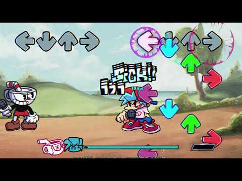FNF Indie Cross Cuphead - Snake Eyes (4k) (FC)