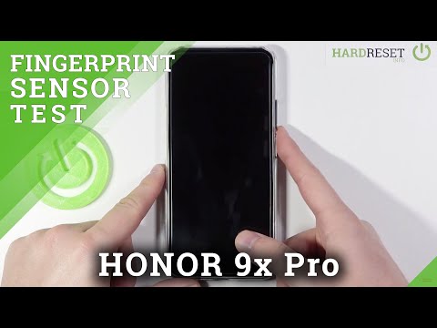 Honor 9X Pro - Fingerprint Sensor Test