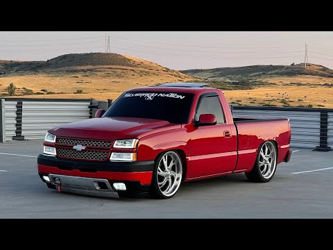 2003 Chevy Silverado dropped on 24\'s