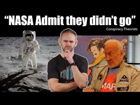 Buzz Aldrin admits he didn't go to the Moon?