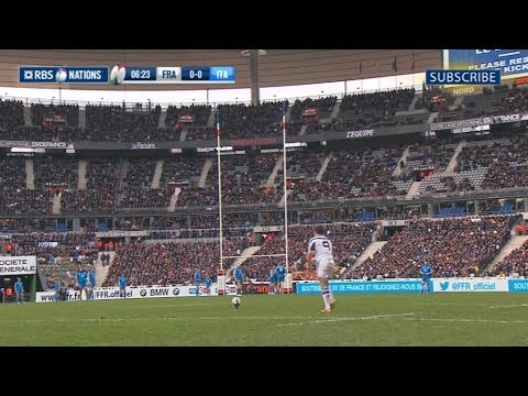 Two Missed Penalties Jean Marc Doussain - France v Italy 9th February 2014