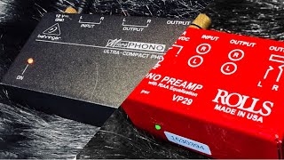 Video thumbnail for Behringer PP400 vs Rolls VP29 by Audiorpheus
