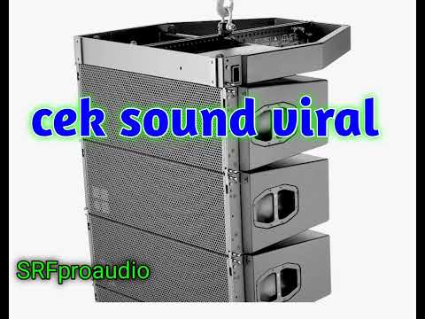 ceksound viral //PERCEIVING ALL//audio cek sound
