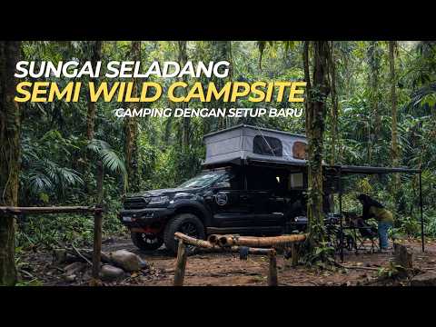 EP. 42 - Sungai Seladang Campsite | Slide-in Camper | Tg. Malim | Camping Malaysia | ASMR