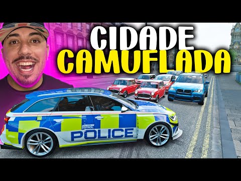 CIDADE CAMUFLADA - ELE COLOCOU MUITA PRESSÃO - FORZA HORIZON 5 GAMEPLAY 4K