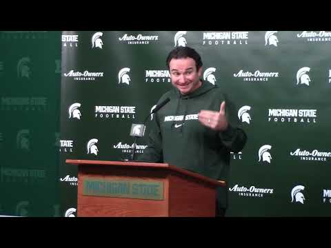 Michigan State coach Jonathan Smith Signing Day presser – Spartan