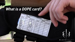 BlackHeart - What is a DOPE Card?