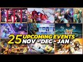 ️UPCOMING EVENTS ️NEXUS SEA AOT M7 SL FEST ABYSSAL WINGS