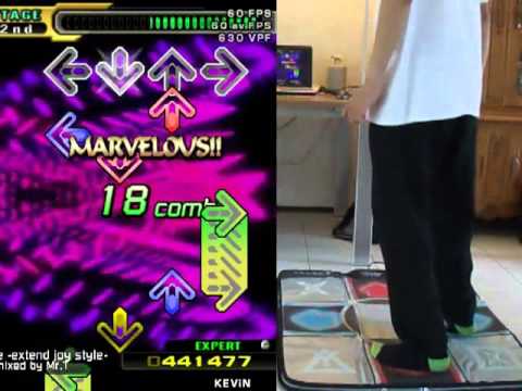 StepMania - dj nagureo Remixed by Mr. T - u gotta groove -extend joy style- - Expert on foam mat