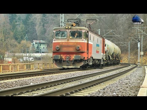LE6600KW 474 007-8 & 474 050-8 & Marfare CFR MARFĂ Freight Trains in Sinaia - 20 February 2020