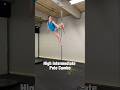 HIGH INTERMEDIATE POLE POLE COMBO ON A STATIC POLE 💪🔥#poledance #polefitness