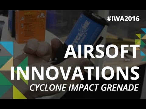 IWA 2016 // AIRSOFT INNOVATIONS - CYCLONE IMPACT GRENADE