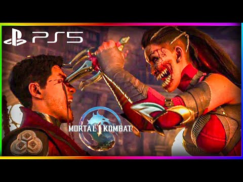 Evil Mileena MK1|| Mileena Evil Transformations Scene Mortal Kombat 1