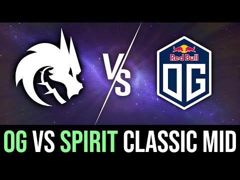 OG vs T.SPIRIT — classic mid matchup