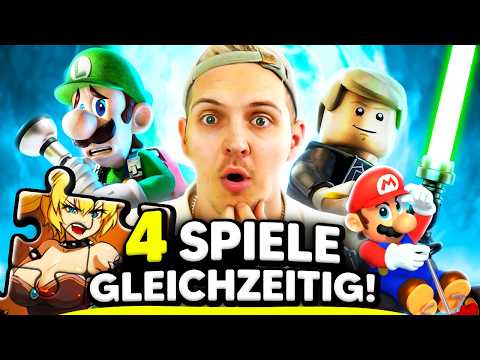 Ich habe 4 SPIELE GLEICHZEITIG miteinander VERBUNDEN!