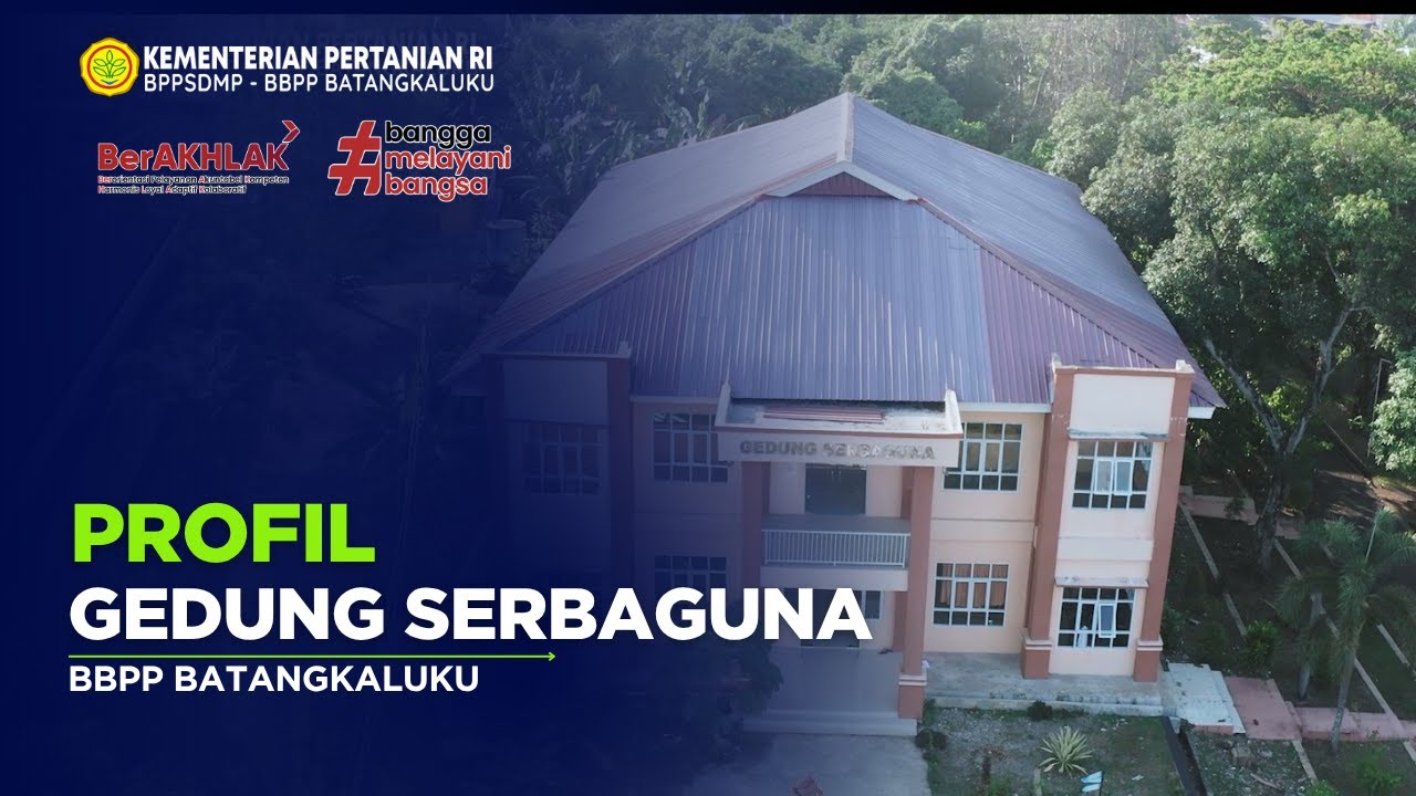 Profil Gedung Serbaguna BBPP Batangkaluku : Fasilitas Modern Untuk Berbagai Kegiatan