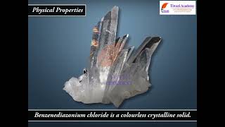 Class 12 Chemistry Physical Properties of Diazonium Salts in Chapter 13 Amines