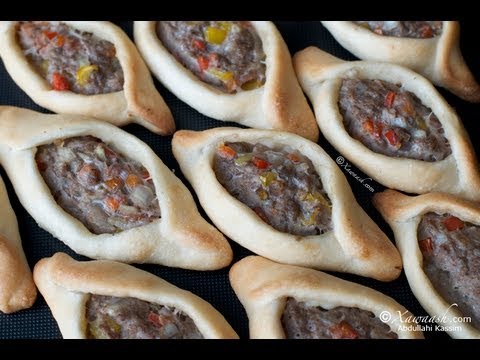 Beef & Lamb Fatayer (Fataa'ir) فطائر باللحم