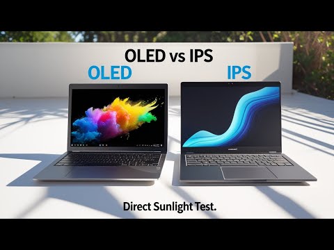 OLED vs IPS: Which Laptop Screen Wins in Direct Sunlight?