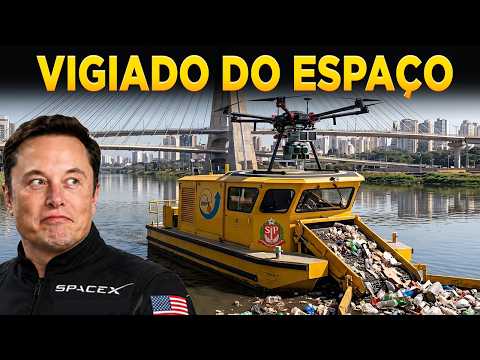 São Paulo Agora Vigia o Tietê do Espaço para Despoluir o Rio