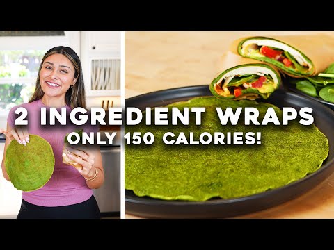 2 Ingredient Egg Wraps | High Protein | Low Calorie | Low Carb For Weight Loss