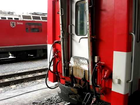 Rhätische Bahn Bahnhof Disentis II