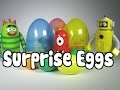 Yo Gabba Gabba Surprise Eggs With Surprise Toys