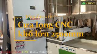 (Giới thiệu) Cưa lọng Woodmaster khổ lớn 2500mm WM-B2500.