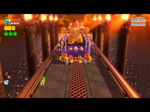 Super Mario 3D World (Switch) 1-Castle Speedrun - Time: 54 (Former WR)