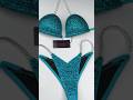 Blue and Teal Twilight Wellness Competition Suit B187W