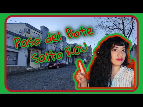Recorrido por el Barrio Paso del Bote #Salto #Uruguay #youtuberuruguayo