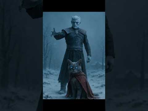 Hypercat vs the Queen of Dragons: A Frozen Reckoning 🦹🏼😈🐈‍⬛ #GOT