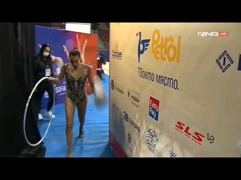 Linoy Ashram Hoop Final World Cup Sofia 2021