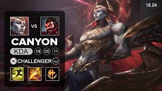 Canyon Zaahen vs Graves KR Challenger 26.04