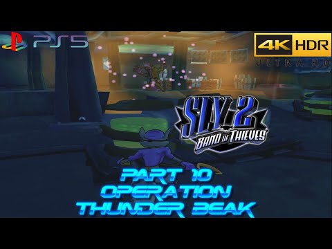 Sly 2: Band of Thieves: Part 10: The Black Chateau: Operation: Thunder Beak (PS5) (4KHDR)
