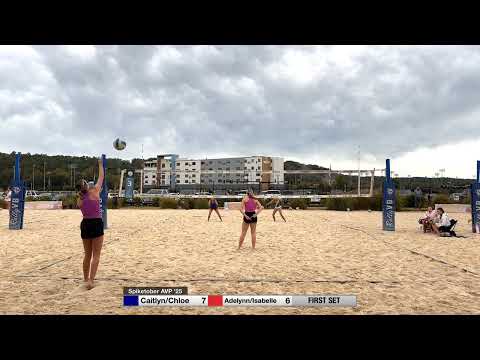 Caitlyn/Chloe VS Adelynn/Isabelle - Spiketober AVP '25