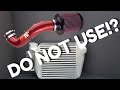 DO NOT USE Cold Air Intake