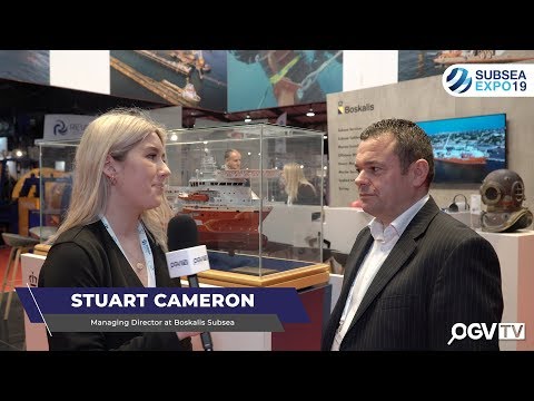 SUBSEA EXPO 2019 - OGV Interview Stuart Cameron from Boskalis