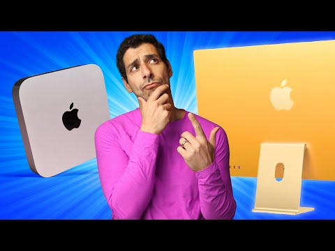 SHOULD YOU GET the M1 iMac or BUY a Mac Mini?