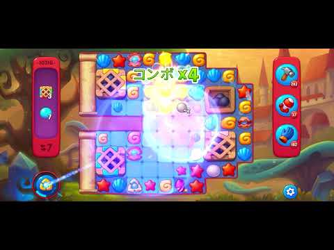 Fishdom Hard level 10316 no boosters フィッシュダム ハード