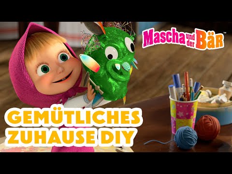 Mascha und der Bär 👧🐻 Gemütliches Zuhause DIY ✂️📄🫟 Episodensammlung 🎬 Masha and the Bear