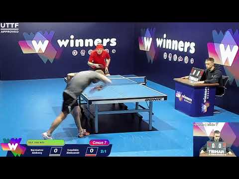Sarmatov Aleksey - Ivashkin Aleksandr.  WINners. CUP Table Tennis 7 10.01.2021 11:15